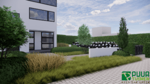 Een krachtig ontworpen tuin, helemaal naar uw wens